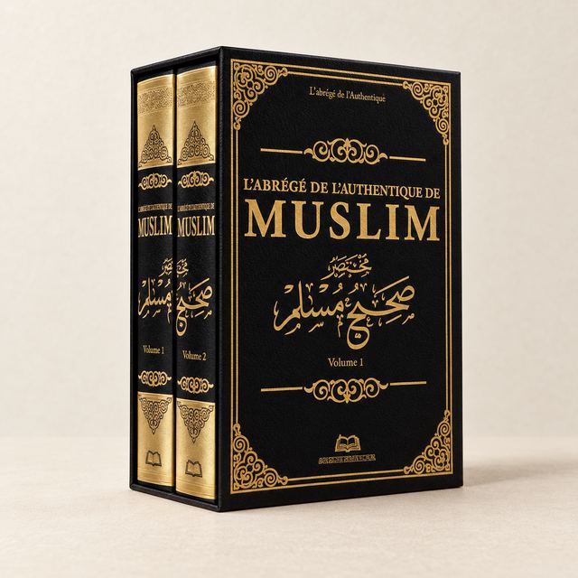L'Abrégé de l'Authentique de Muslim, coffret 2 volumes