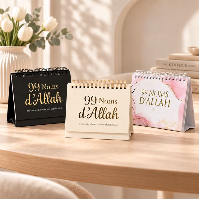 99 Noms d’Allah — Calendrier de bureau