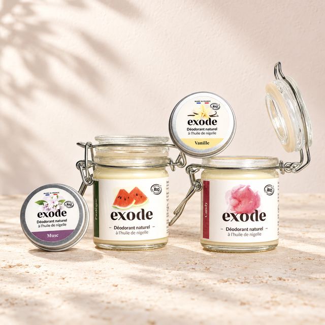 exode — Déodorant naturel à l'huile de nigelle
