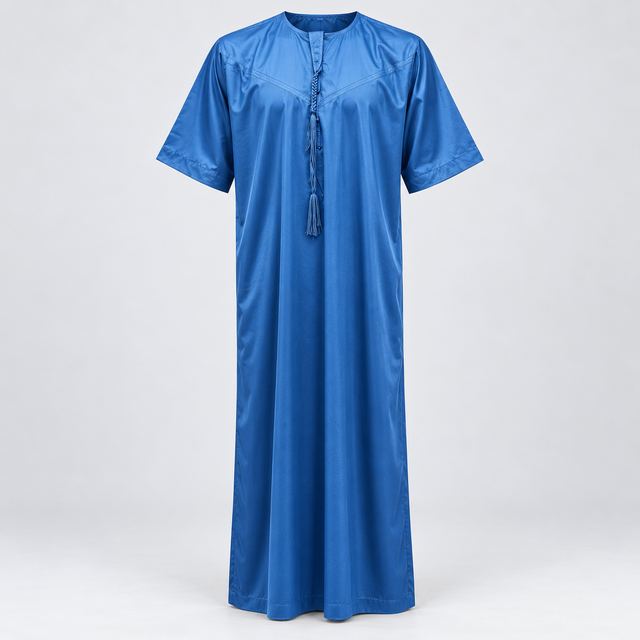 Qamis Bleu Azur